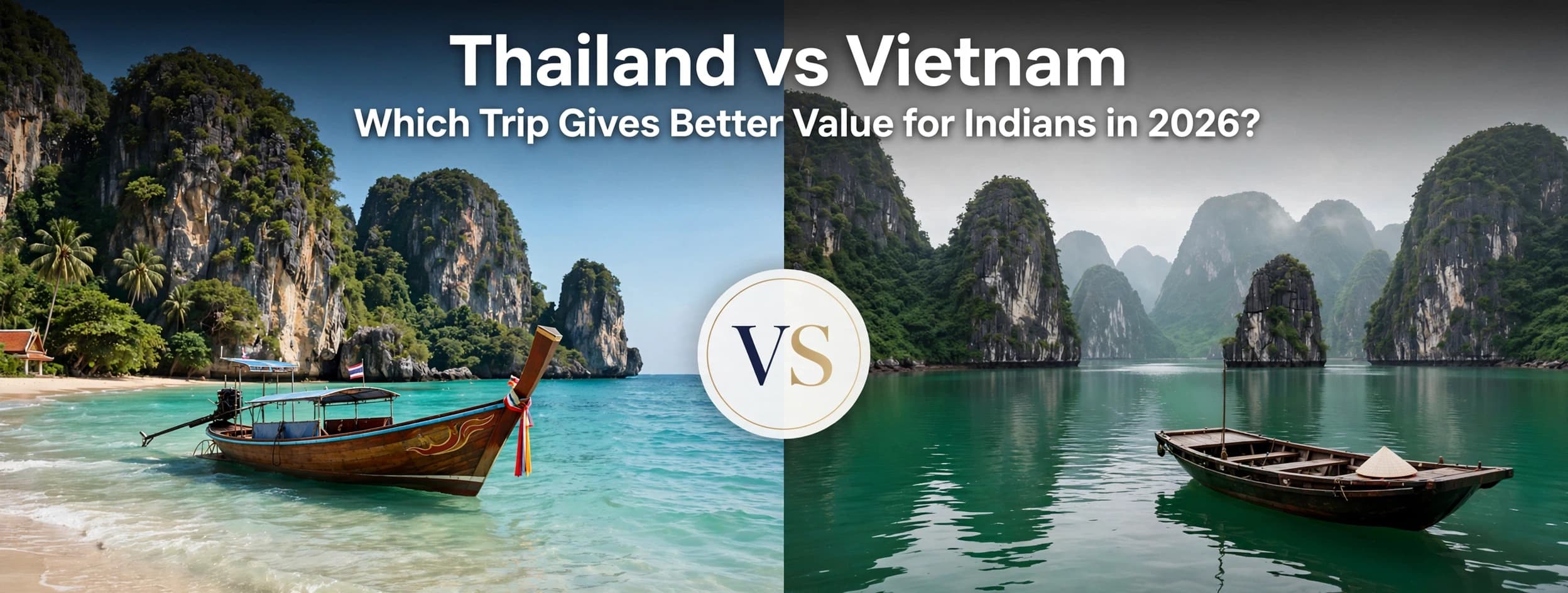 Thailand vs Vietnam: Which Trip Gives Better Value for Indians in 2026?